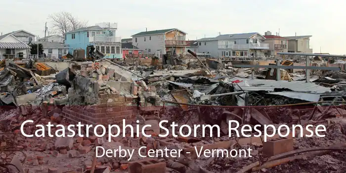 Catastrophic Storm Response Derby Center - Vermont
