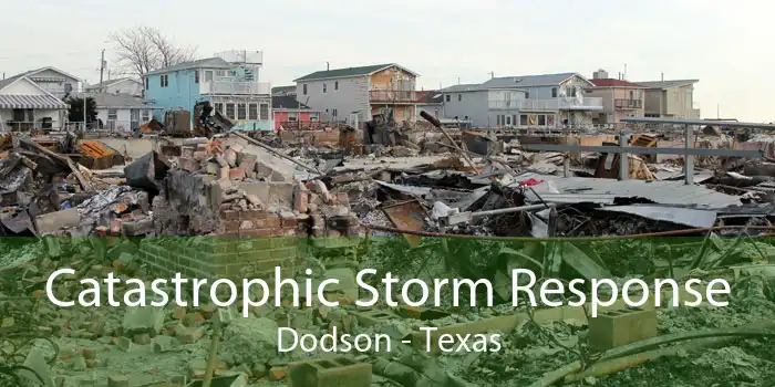 Catastrophic Storm Response Dodson - Texas
