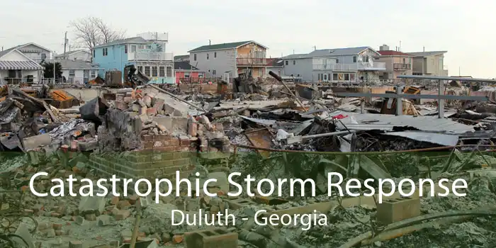 Catastrophic Storm Response Duluth - Georgia