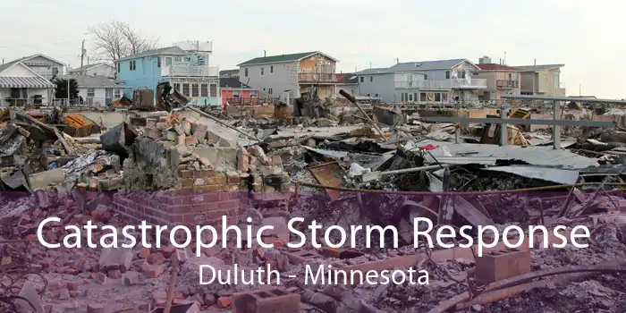Catastrophic Storm Response Duluth - Minnesota