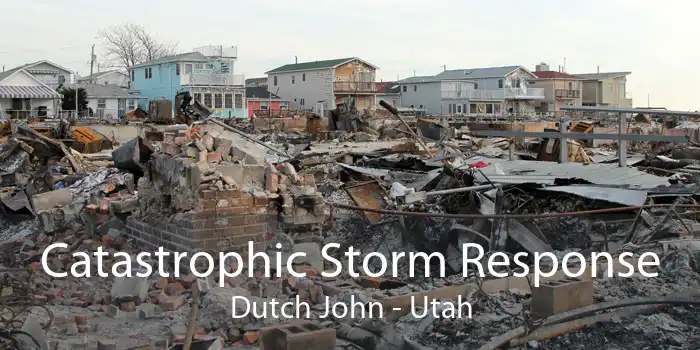 Catastrophic Storm Response Dutch John - Utah