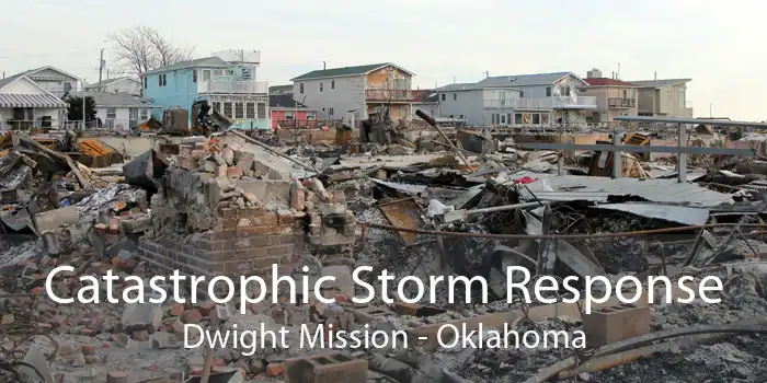 Catastrophic Storm Response Dwight Mission - Oklahoma