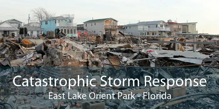 Catastrophic Storm Response East Lake Orient Park - Florida