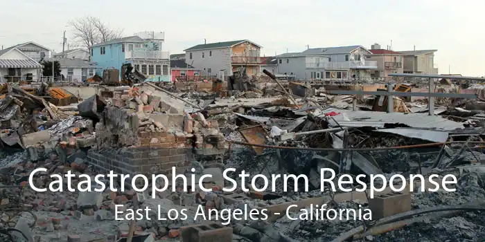 Catastrophic Storm Response East Los Angeles - California