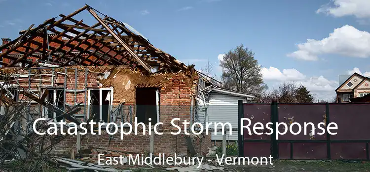 Catastrophic Storm Response East Middlebury - Vermont