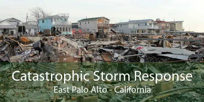 Catastrophic Storm Response East Palo Alto - California