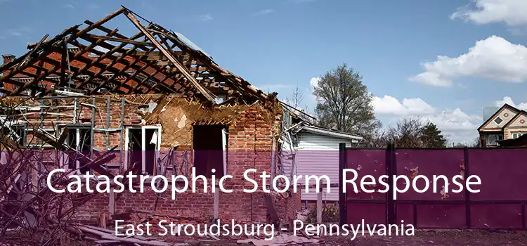 Catastrophic Storm Response East Stroudsburg - Pennsylvania