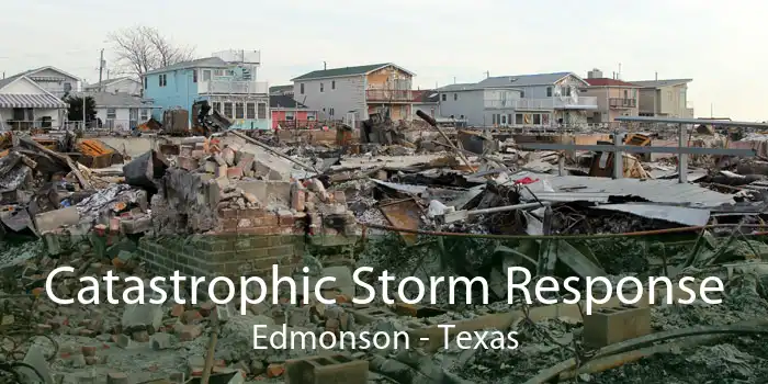 Catastrophic Storm Response Edmonson - Texas