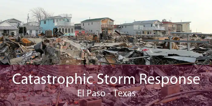 Catastrophic Storm Response El Paso - Texas