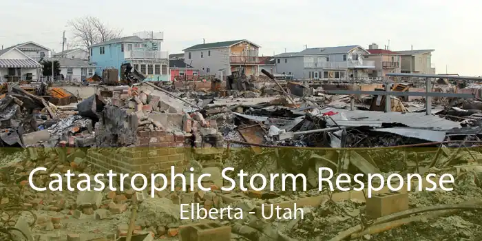 Catastrophic Storm Response Elberta - Utah
