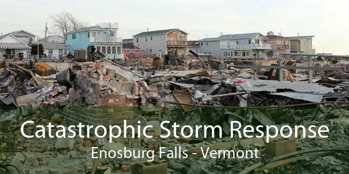 Catastrophic Storm Response Enosburg Falls - Vermont