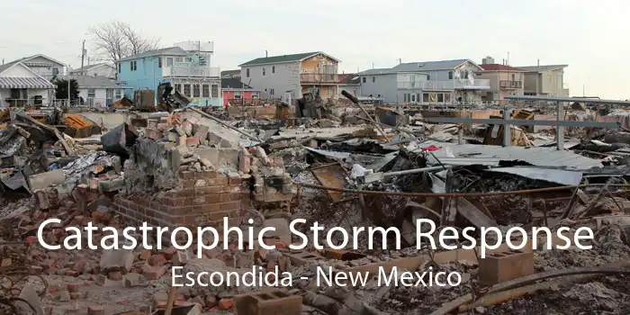 Catastrophic Storm Response Escondida - New Mexico