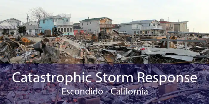 Catastrophic Storm Response Escondido - California