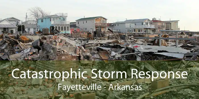Catastrophic Storm Response Fayetteville - Arkansas