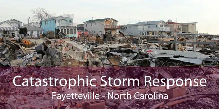 Catastrophic Storm Response Fayetteville - North Carolina