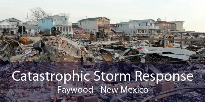 Catastrophic Storm Response Faywood - New Mexico