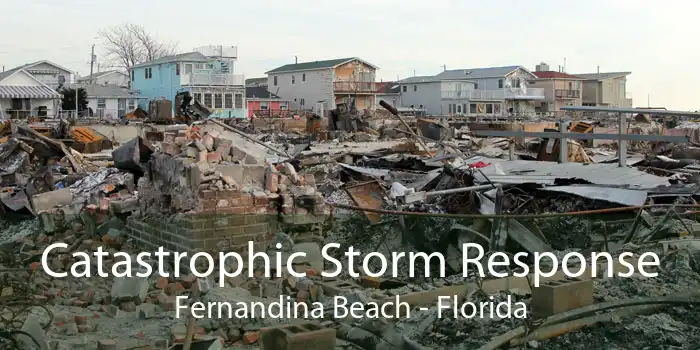 Catastrophic Storm Response Fernandina Beach - Florida