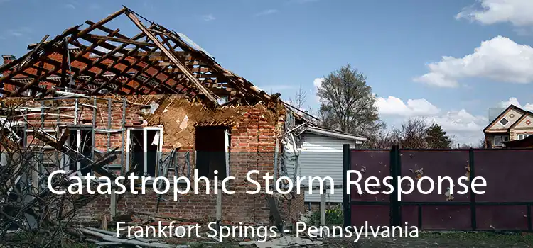 Catastrophic Storm Response Frankfort Springs - Pennsylvania