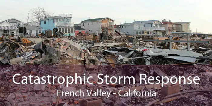 Catastrophic Storm Response French Valley - California
