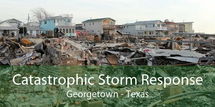 Catastrophic Storm Response Georgetown - Texas