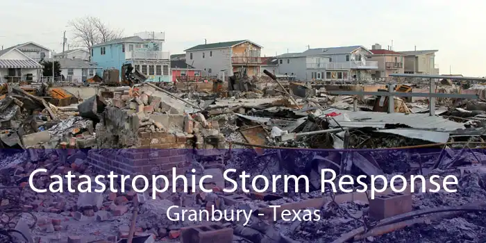 Catastrophic Storm Response Granbury - Texas