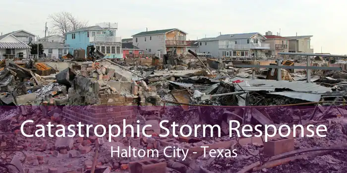 Catastrophic Storm Response Haltom City - Texas