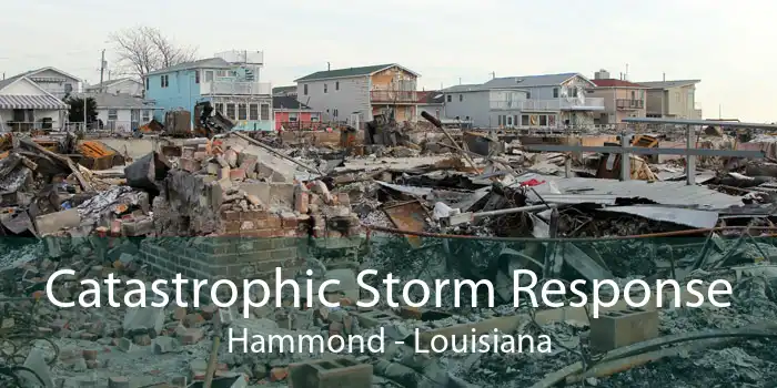 Catastrophic Storm Response Hammond - Louisiana