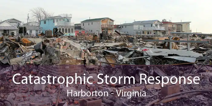 Catastrophic Storm Response Harborton - Virginia