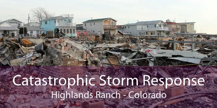 Catastrophic Storm Response Highlands Ranch - Colorado