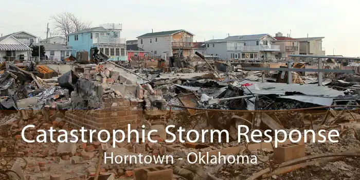 Catastrophic Storm Response Horntown - Oklahoma