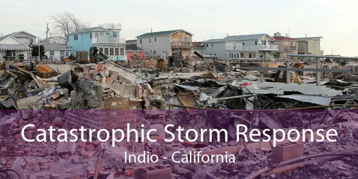 Catastrophic Storm Response Indio - California