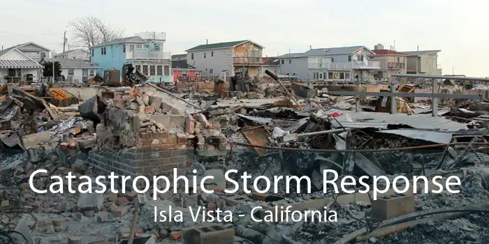 Catastrophic Storm Response Isla Vista - California
