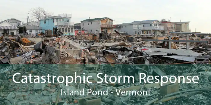 Catastrophic Storm Response Island Pond - Vermont