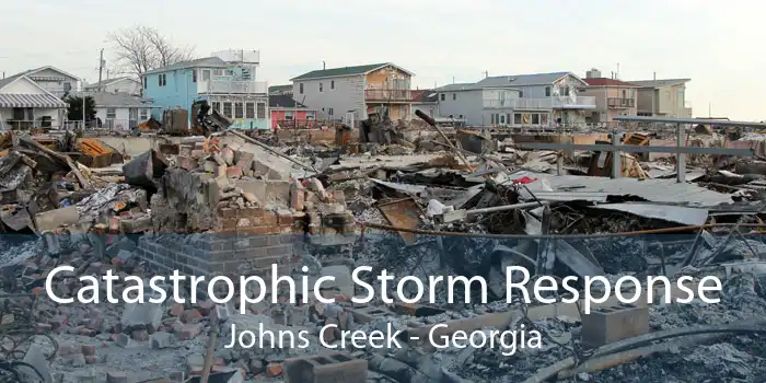 Catastrophic Storm Response Johns Creek - Georgia