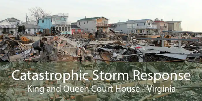 Catastrophic Storm Response King and Queen Court House - Virginia