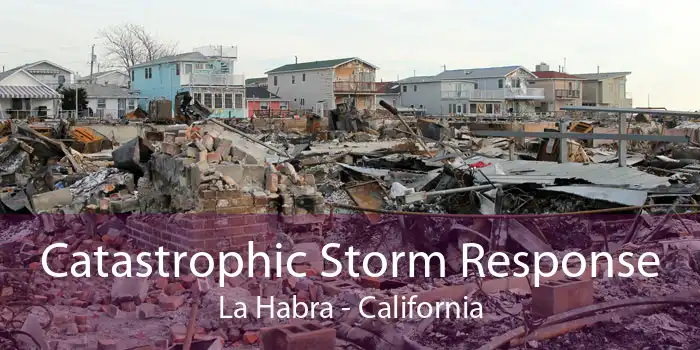 Catastrophic Storm Response La Habra - California