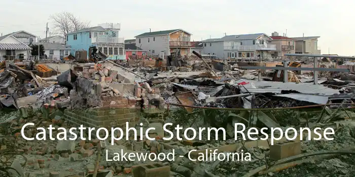 Catastrophic Storm Response Lakewood - California
