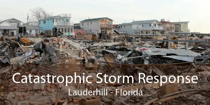 Catastrophic Storm Response Lauderhill - Florida