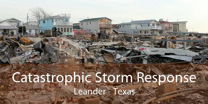 Catastrophic Storm Response Leander - Texas