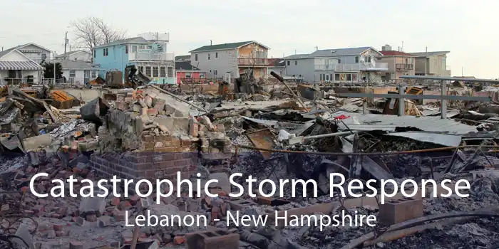 Catastrophic Storm Response Lebanon - New Hampshire