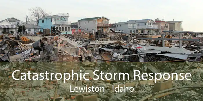 Catastrophic Storm Response Lewiston - Idaho