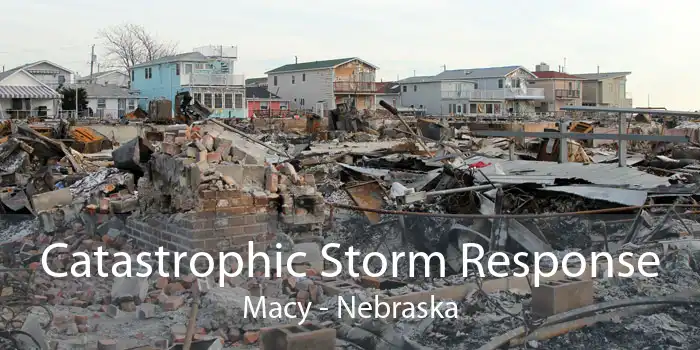 Catastrophic Storm Response Macy - Nebraska
