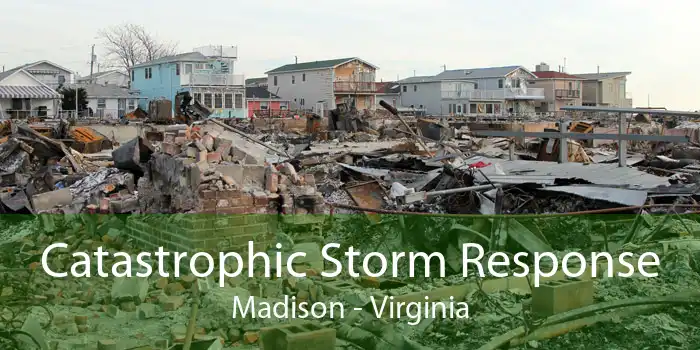 Catastrophic Storm Response Madison - Virginia