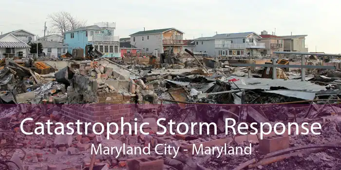 Catastrophic Storm Response Maryland City - Maryland