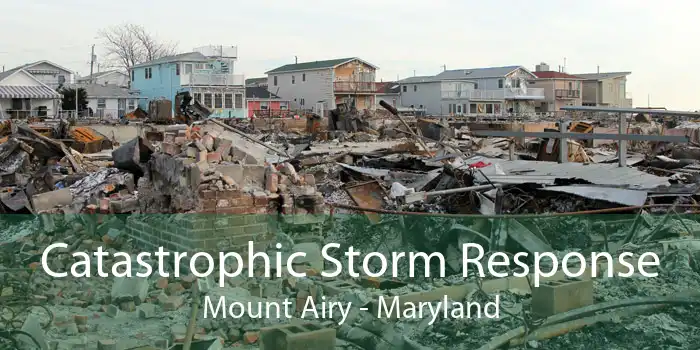Catastrophic Storm Response Mount Airy - Maryland