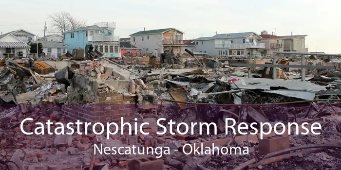 Catastrophic Storm Response Nescatunga - Oklahoma