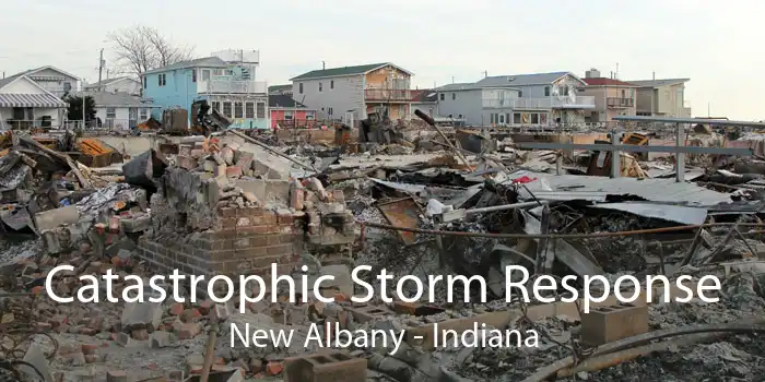 Catastrophic Storm Response New Albany - Indiana