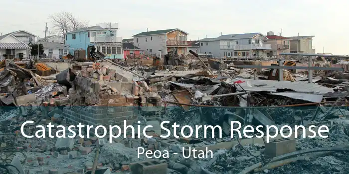 Catastrophic Storm Response Peoa - Utah