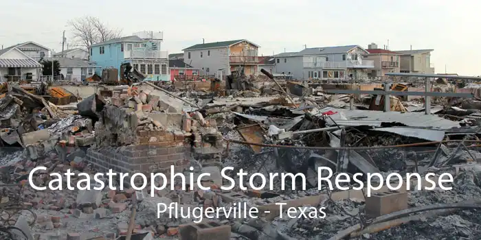 Catastrophic Storm Response Pflugerville - Texas
