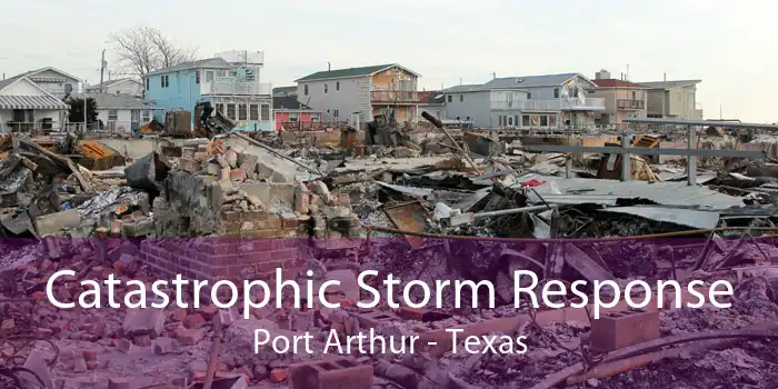 Catastrophic Storm Response Port Arthur - Texas